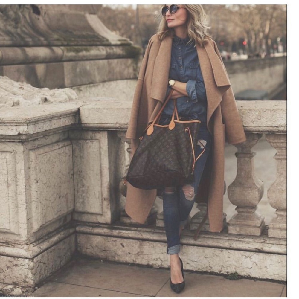 #Poshmark Louis Vuitton Neverfull Bag Authentic - Picture 3 of 16